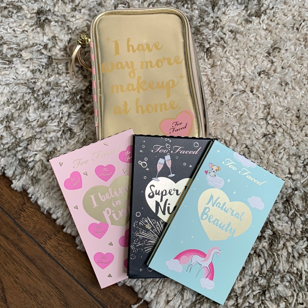 Too Faced Makeup Case Colletion.